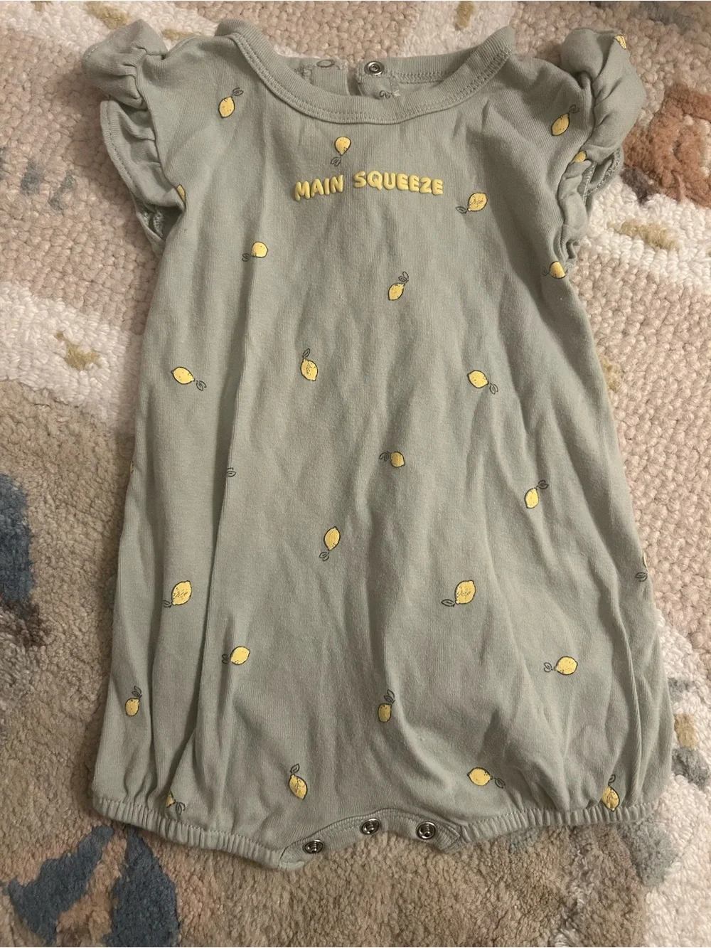 Carters three rompers